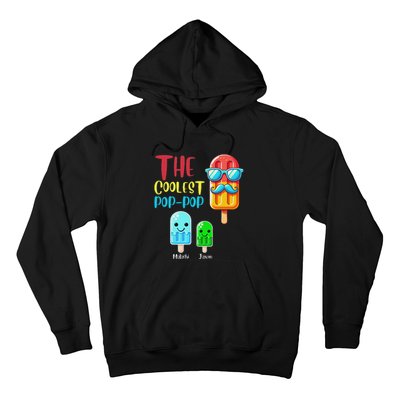 The Coolest Pop Pop Ice Treat Design Hoodie