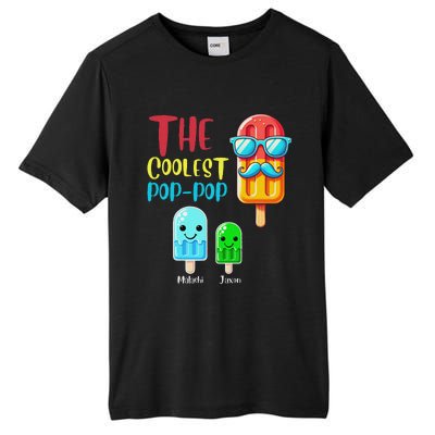 The Coolest Pop Pop Ice Treat Design Tall Fusion ChromaSoft Performance T-Shirt