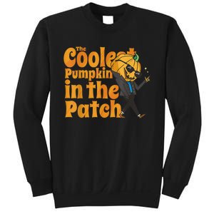 The Coolest Pumpkin In The Patch Kids Pumpkin Halloween Sweatshirt