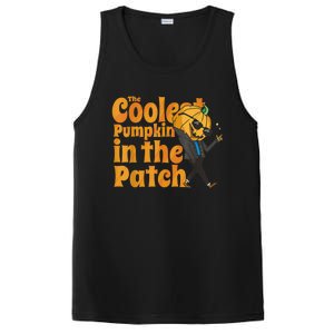 The Coolest Pumpkin In The Patch Kids Pumpkin Halloween PosiCharge Competitor Tank