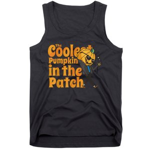 The Coolest Pumpkin In The Patch Kids Pumpkin Halloween Tank Top