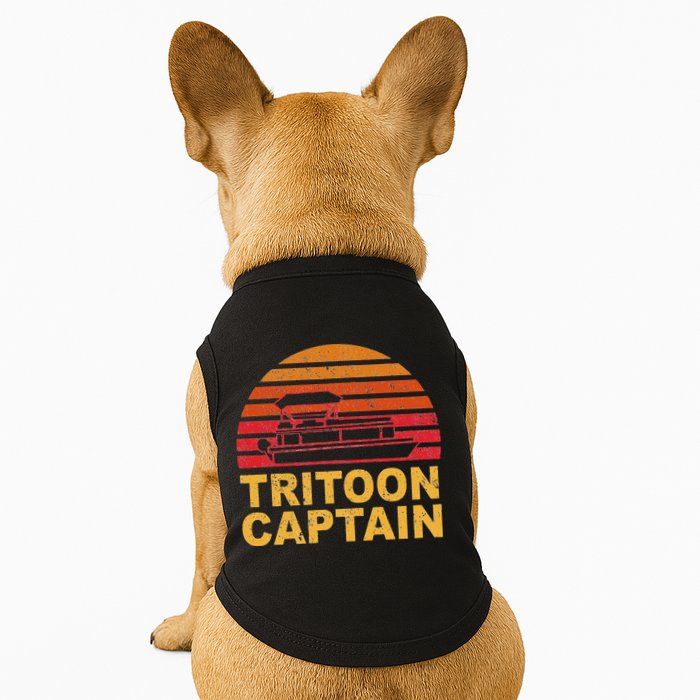 Tritoon Captain Pontoon Captain Tri Toon Boating Doggie Tank