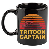 Tritoon Captain Pontoon Captain Tri Toon Boating 11oz C Handle Ceramic Mug