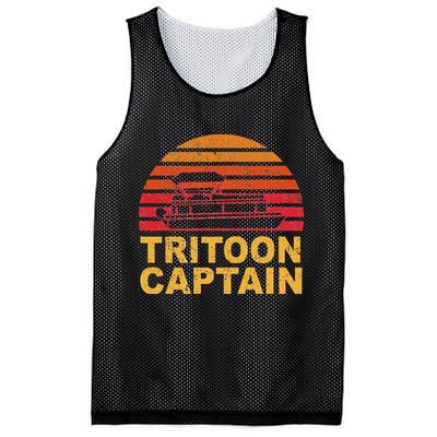 Tritoon Captain Pontoon Captain Tri Toon Boating Mesh Reversible Basketball Jersey Tank