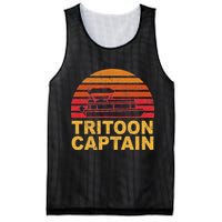 Tritoon Captain Pontoon Captain Tri Toon Boating Mesh Reversible Basketball Jersey Tank