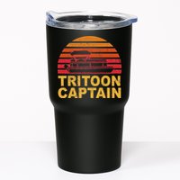 Tritoon Captain Pontoon Captain Tri Toon Boating Tumbler