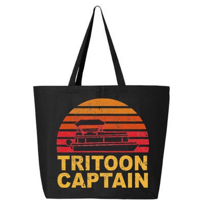 Tritoon Captain Pontoon Captain Tri Toon Boating 25L Jumbo Tote