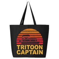 Tritoon Captain Pontoon Captain Tri Toon Boating 25L Jumbo Tote