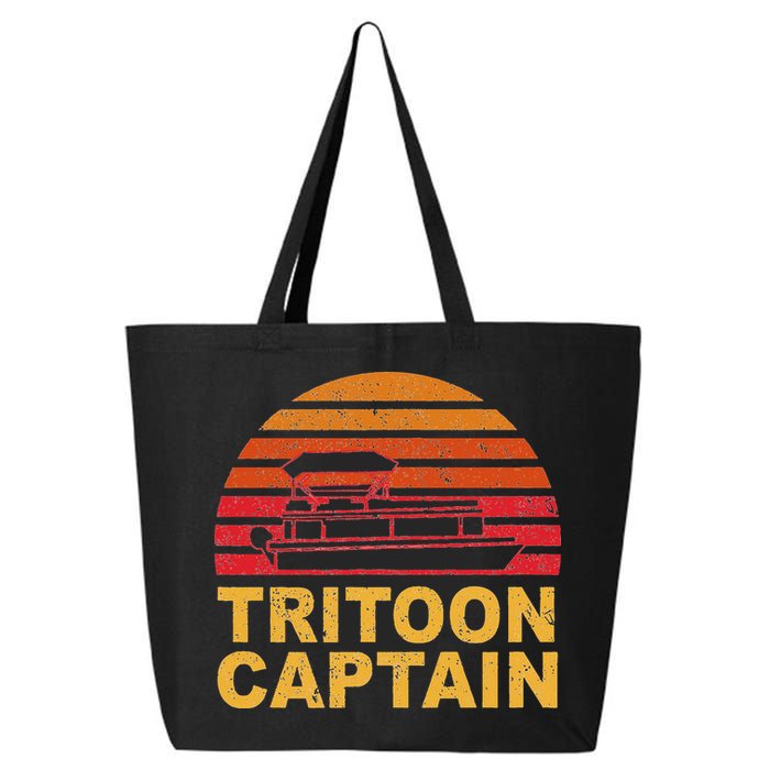 Tritoon Captain Pontoon Captain Tri Toon Boating 25L Jumbo Tote