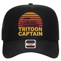 Tritoon Captain Pontoon Captain Tri Toon Boating Hat