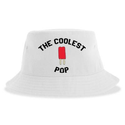 The Coolest Pop Funny Humor Joke Sustainable Bucket Hat