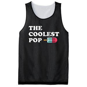 The Coolest Pop Funny Father's Day For Grandpa Mesh Reversible Basketball Jersey Tank