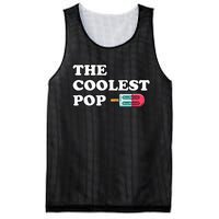 The Coolest Pop Funny Father's Day For Grandpa Mesh Reversible Basketball Jersey Tank