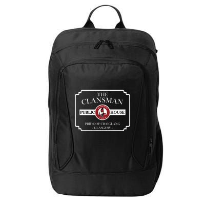 The Clansman Public House Funny Scottish City Backpack