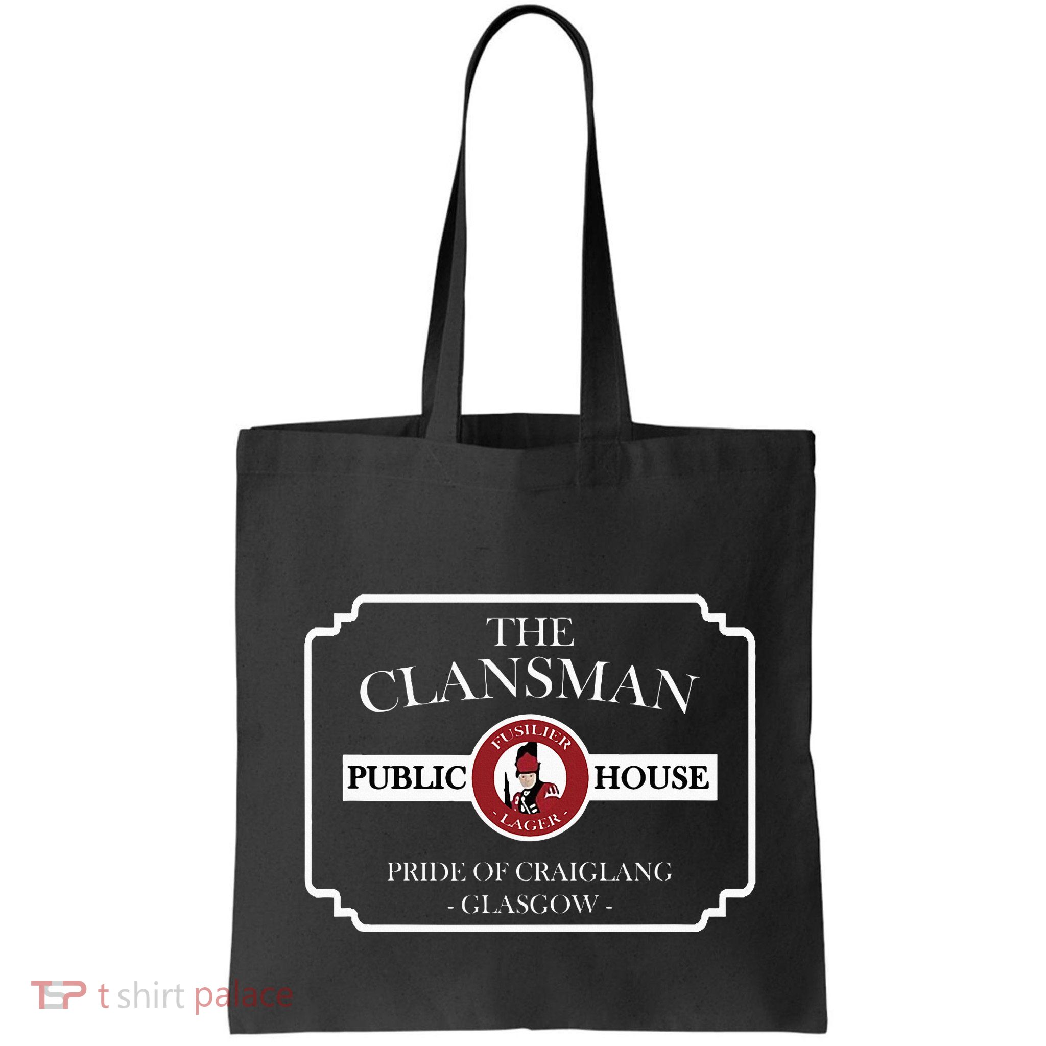 The Clansman Public House Funny Scottish Bag