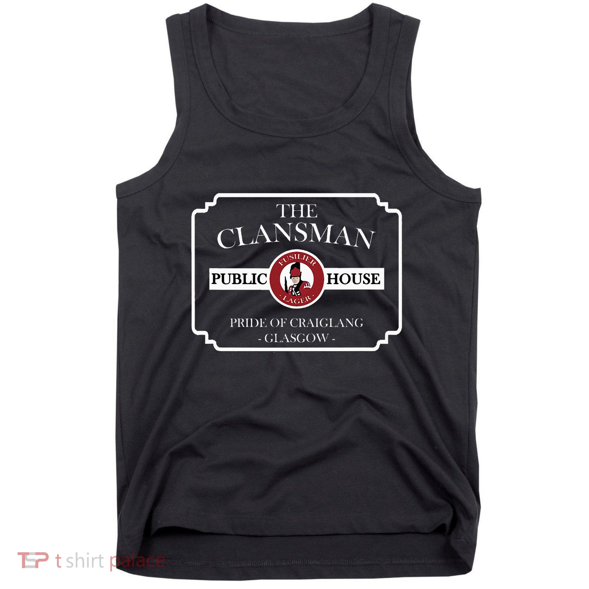 The Clansman Public House Funny Scottish Tank Top
