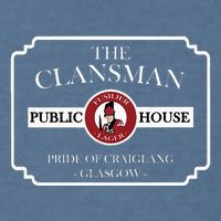 The Clansman Public House Funny Scottish Garment-Dyed Sweatshirt