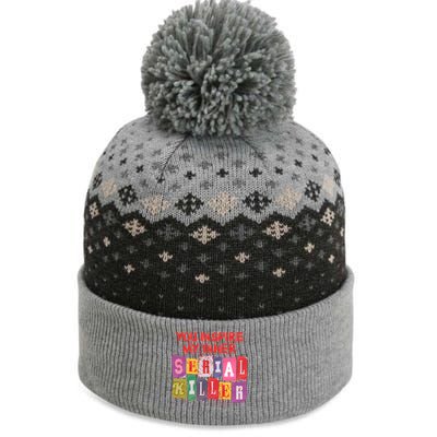 True Crime Podcast Design True Crime Fan Gift The Baniff Cuffed Pom Beanie