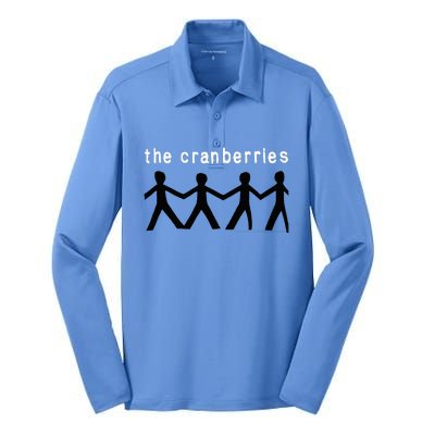 The Cranberries Paper People Silk Touch Performance Long Sleeve Polo