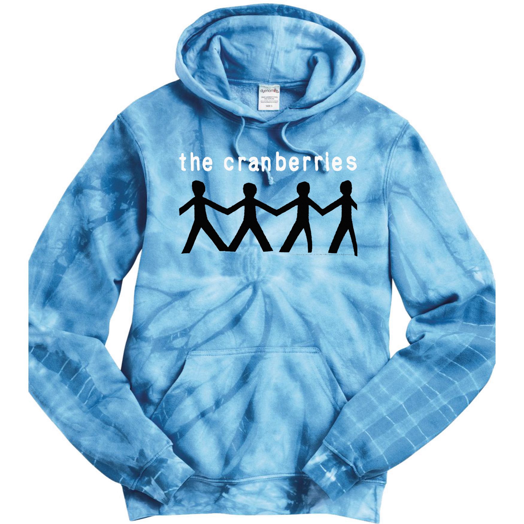 The Cranberries Paper People Tie Dye Hoodie