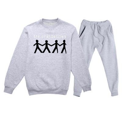 The Cranberries Paper People Premium Crewneck Sweatsuit Set