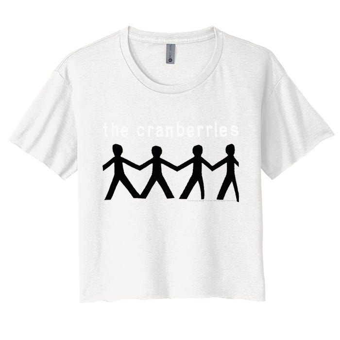The Cranberries Paper People Women's Crop Top Tee