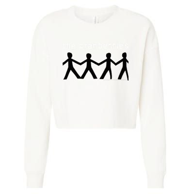 The Cranberries Paper People Cropped Pullover Crew