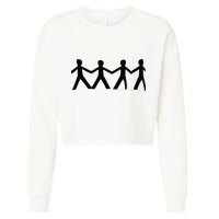 The Cranberries Paper People Cropped Pullover Crew