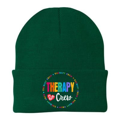 Therapy Crew PT OT SLP Occupational Therapist Week Team Knit Cap Winter Beanie