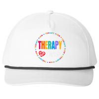 Therapy Crew PT OT SLP Occupational Therapist Week Team Snapback Five-Panel Rope Hat