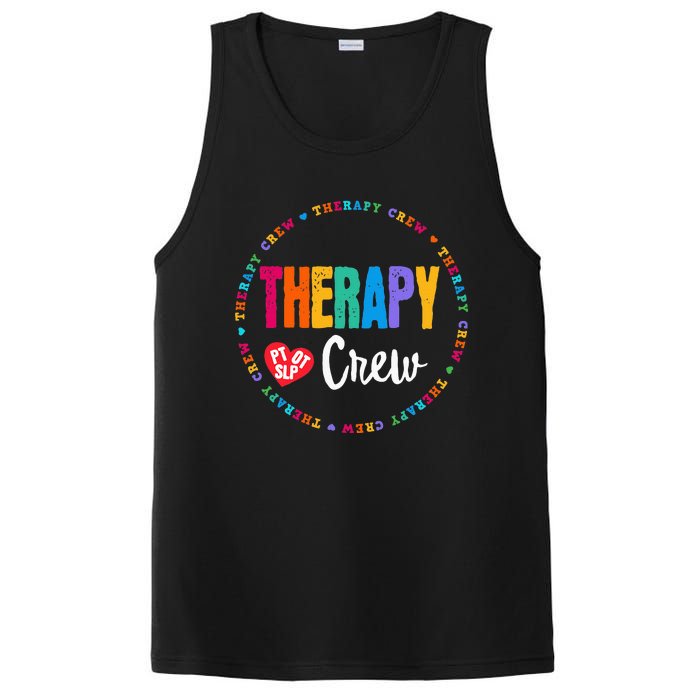 Therapy Crew PT OT SLP Occupational Therapist Week Team PosiCharge Competitor Tank