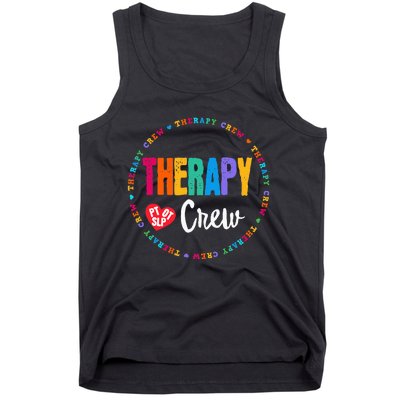 Therapy Crew PT OT SLP Occupational Therapist Week Team Tank Top