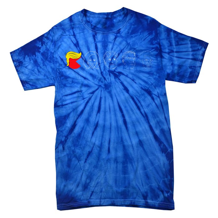 Trump Classic Pac Arcade Game Tie-Dye T-Shirt