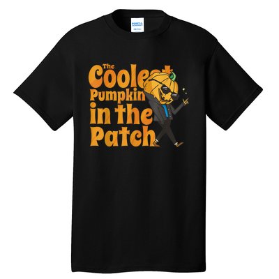 The Coolest Pumpkin In The Patch Kids Pumpkin Halloween Tall T-Shirt