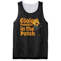 The Coolest Pumpkin In The Patch Kids Pumpkin Halloween Mesh Reversible Basketball Jersey Tank