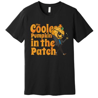 The Coolest Pumpkin In The Patch Kids Pumpkin Halloween Premium T-Shirt