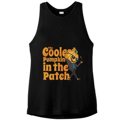 The Coolest Pumpkin In The Patch Ladies PosiCharge Tri-Blend Wicking Tank