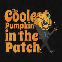 The Coolest Pumpkin In The Patch Ladies PosiCharge Tri-Blend Wicking Tank