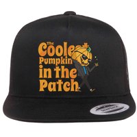 The Coolest Pumpkin In The Patch Flat Bill Trucker Hat