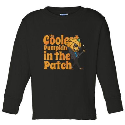 The Coolest Pumpkin In The Patch Toddler Long Sleeve Shirt