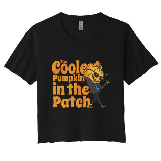 The Coolest Pumpkin In The Patch Crop Top