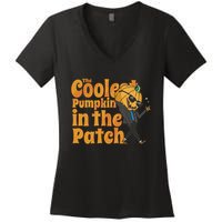 The Coolest Pumpkin In The Patch Women's V-Neck T-Shirt