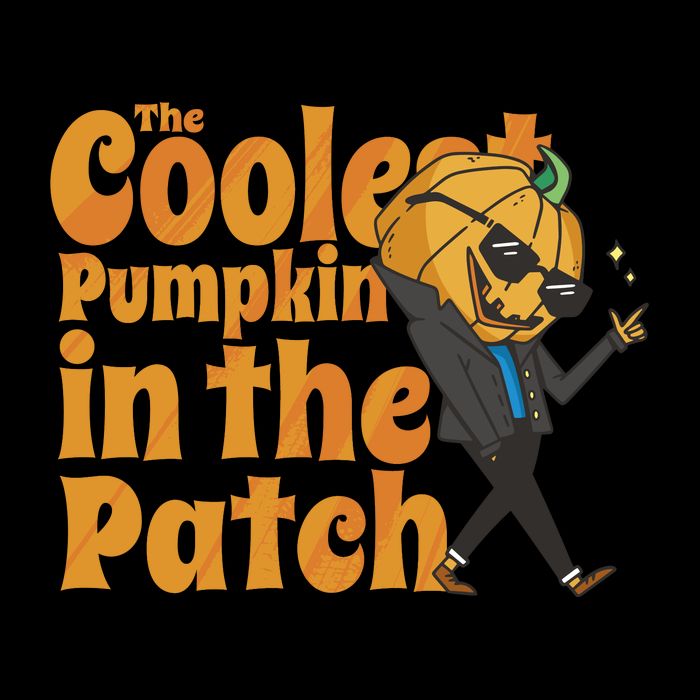 The Coolest Pumpkin In The Patch Women's V-Neck T-Shirt