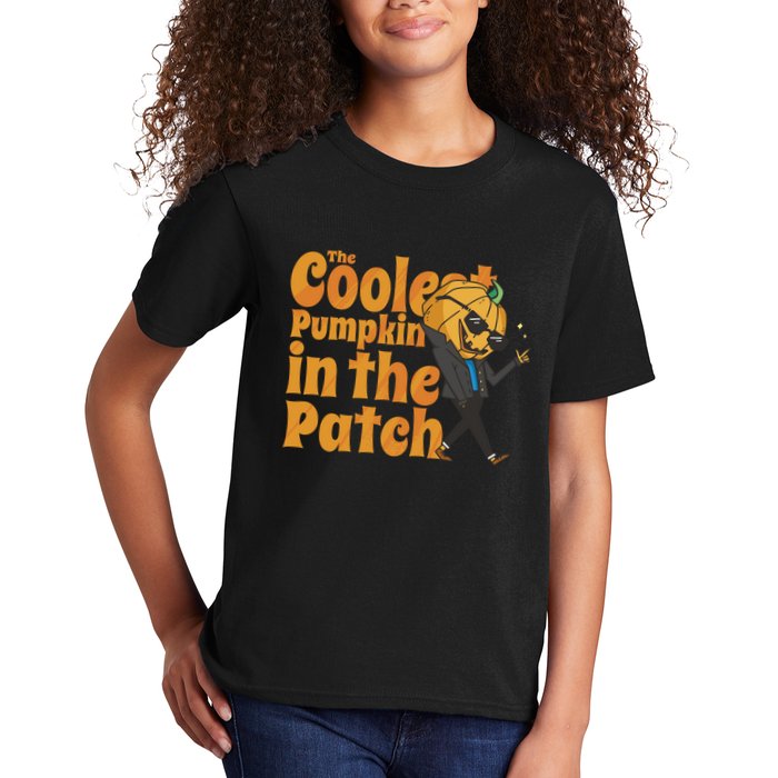 The Coolest Pumpkin In The Patch Kids T-Shirt