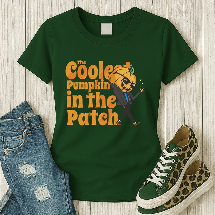 The Coolest Pumpkin In The Patch Womens T-Shirt