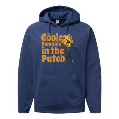 The Coolest Pumpkin In The Patch Performance Fleece Hoodie