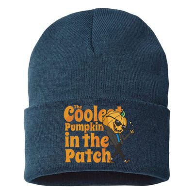 The Coolest Pumpkin In The Patch Sustainable Knit Beanie