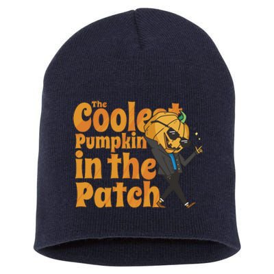 The Coolest Pumpkin In The Patch Short Acrylic Beanie