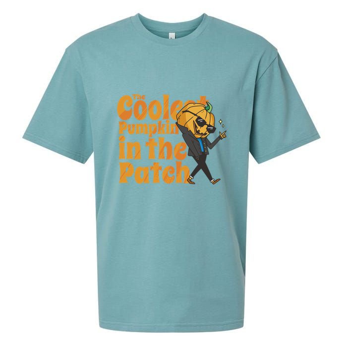 The Coolest Pumpkin In The Patch Sueded Cloud Jersey T-Shirt