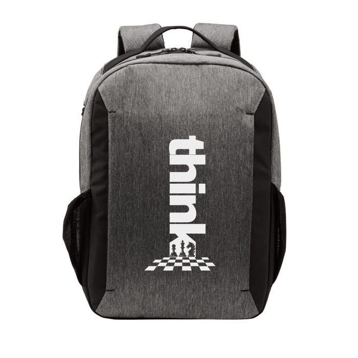 Think Chess Pieces Player Vector Backpack